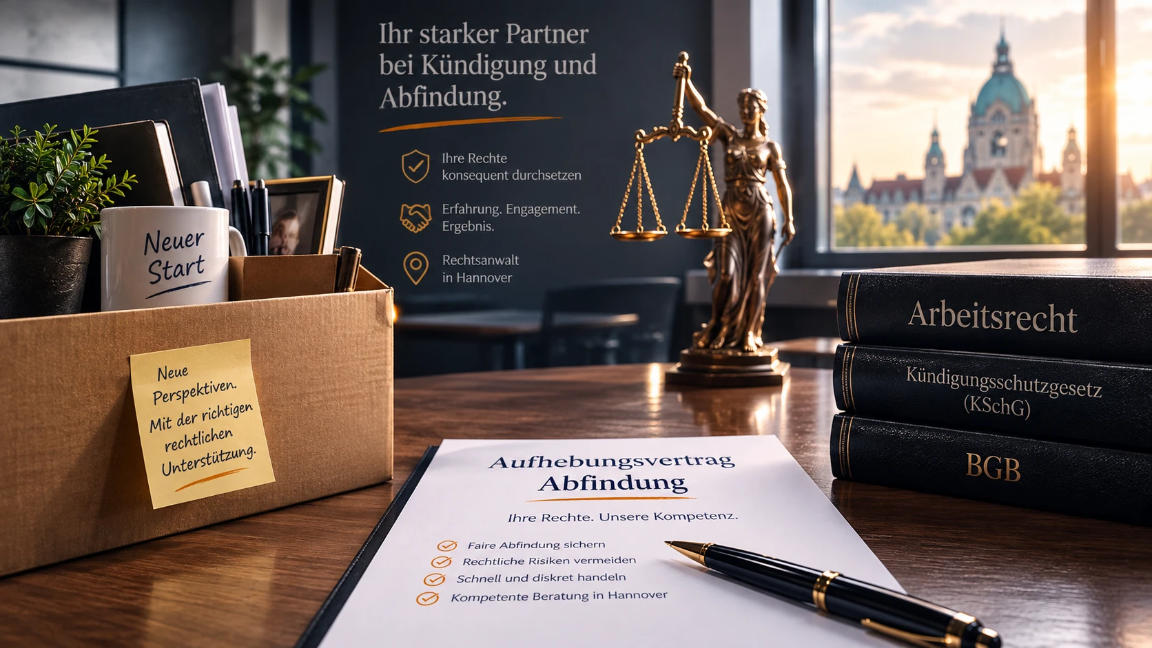 Abfindung nach K&uuml;ndigung &ndash; Rechtsanwalt f&uuml;r Arbeitsrecht in Hannover