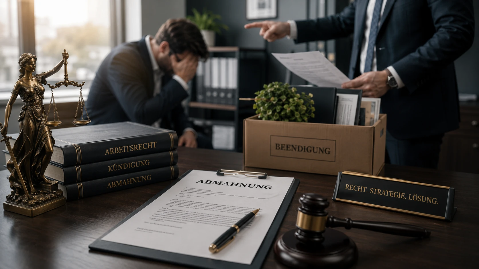 Abmahnung im Arbeitsrecht &ndash; anwaltliche Pr&uuml;fung durch die Kanzlei KUSCHNIZKI