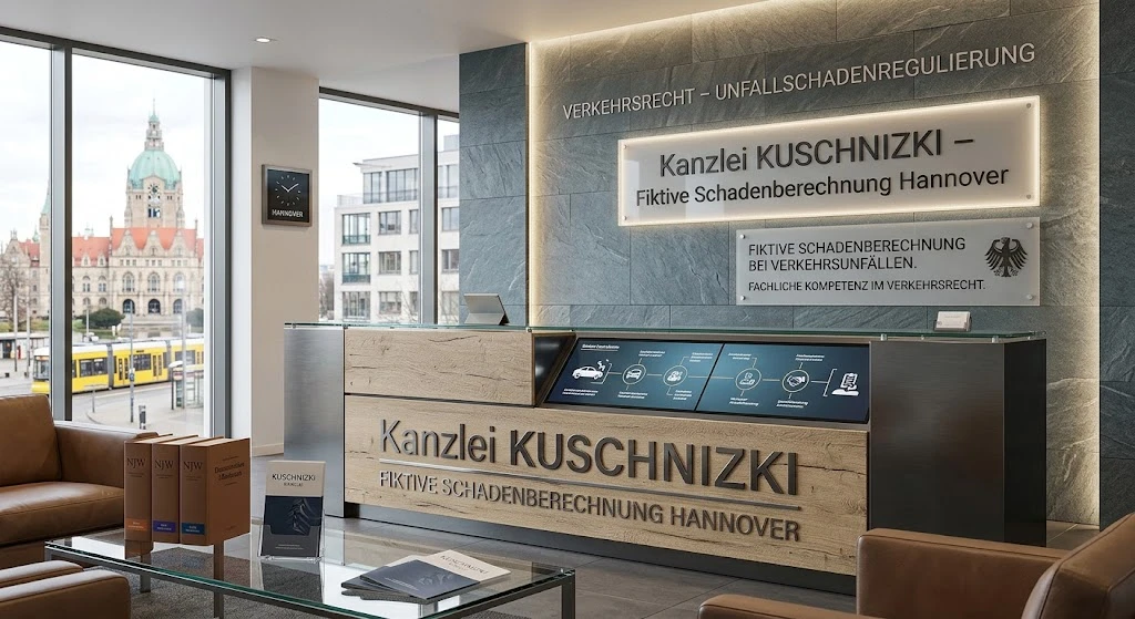 Fiktive Schadensabrechnung beim Verkehrsunfall &ndash; Kanzlei KUSCHNIZKI Hannover